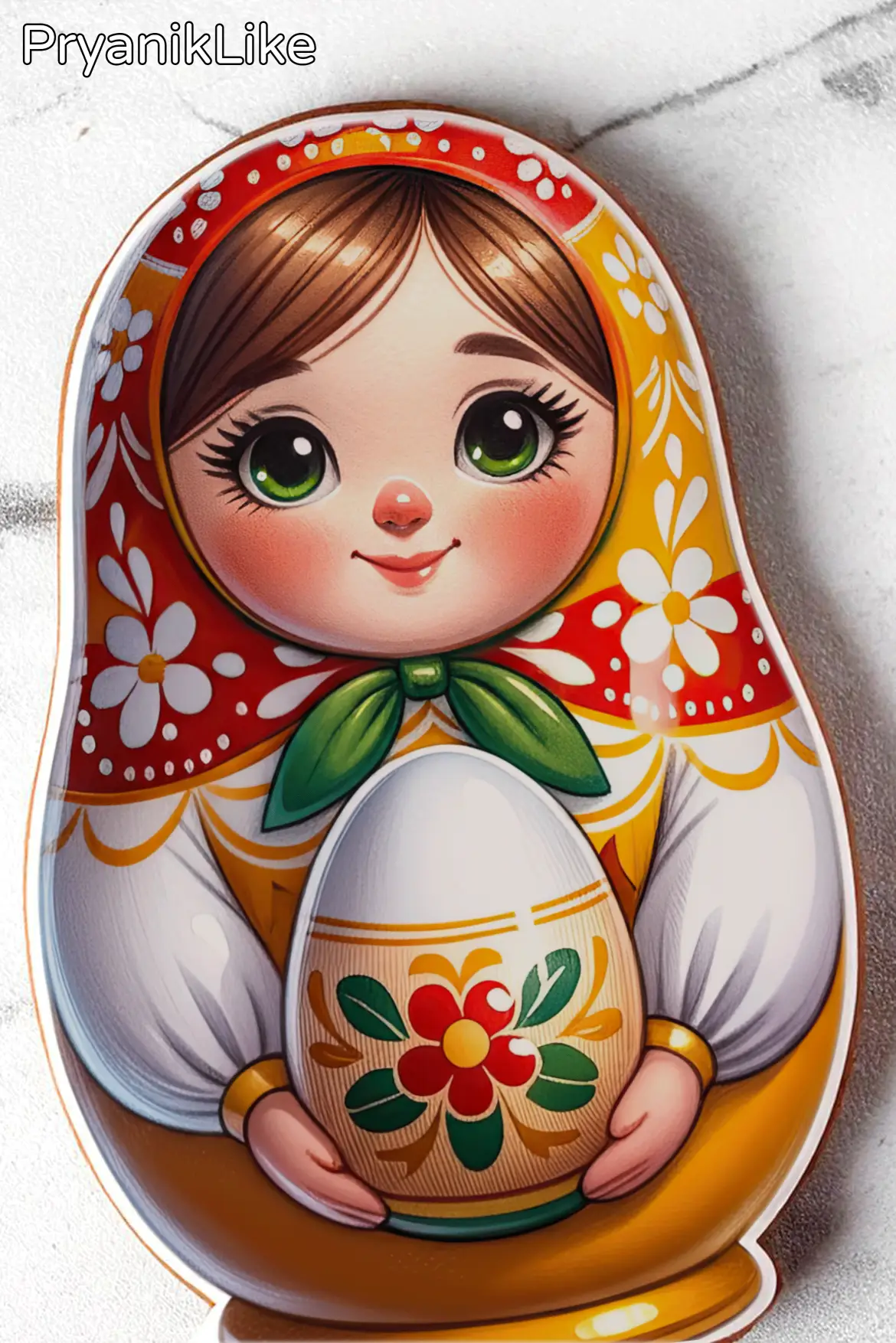 Пряник матрешка (ооооочень много)